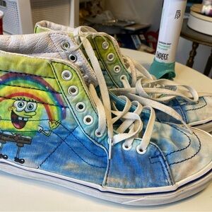 Vans Vintage Collectible Adult High-Top Sneakers - Sz 10 W, 8.5 M